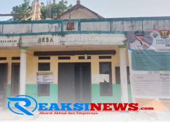 Demi Meningkatkan Fasilitas Pelayanan Pemdes Mekarjaya Realisasikan Banprov Rehab Kantor Desa