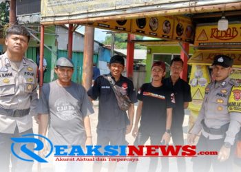 Berdialog dengan Warga, Unit Samapta Polsek Lembursitu Berikan Himbauan Kamtibmas