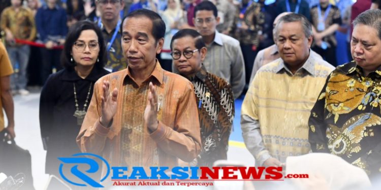 Presiden Joko Widodo menghadiri Festival Ekonomi Keuangan Digital dan Karya Kreatif Indonesia