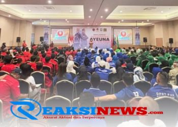 Deklarasi Koalisi 5 Partai Besar Ayep Zaki dan Bobby Maulana Maju di Pilkada Kota Sukabumi