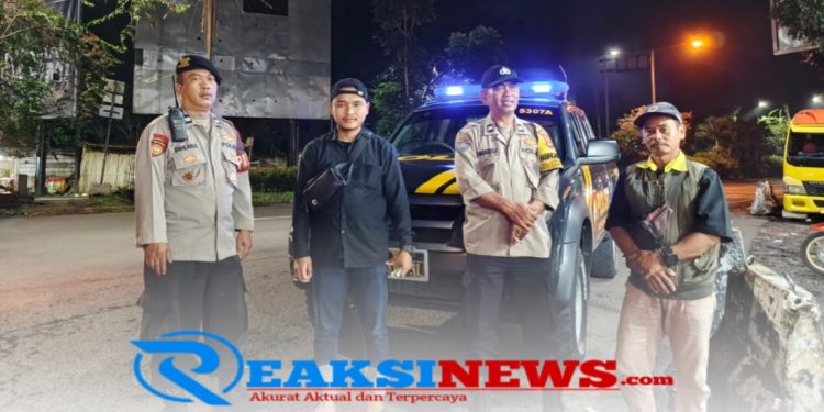 Antisipasi Gukamtibmas, Anggota Patroli Polsek Lembursitu Polres Sukabumi Kota Gencar Laksanakan Patroli Malam Hari