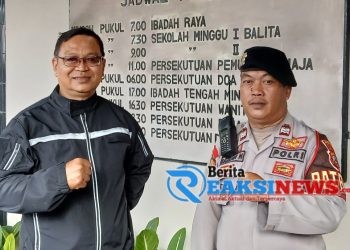 Polisi Rutin Ciptakan Keamanan, Pam Gereja Setiap Hari Minggu