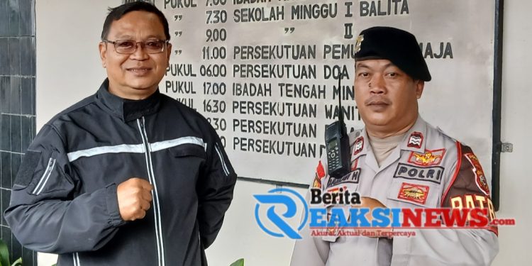 Polisi Rutin Ciptakan Keamanan, Pam Gereja Setiap Hari Minggu