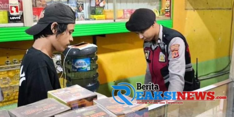 Cegah Kriminalitas, Polsek Baros Gencar Operasi Miras Antisipasi Gangguan Kamtibmas malam hari