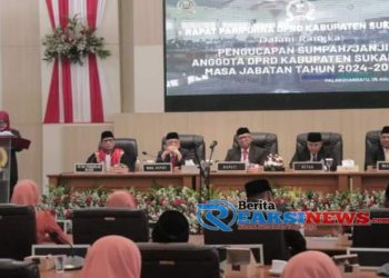 50 Anggota DPRD Kab Sukabumi Periode 2024-2029, Resmi Dilantik