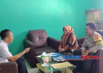 Giat Sambangi ke Sekolah Bhabinkamtibmas Polsek Lembursitu Berikan Himbauan Kamtibmas
