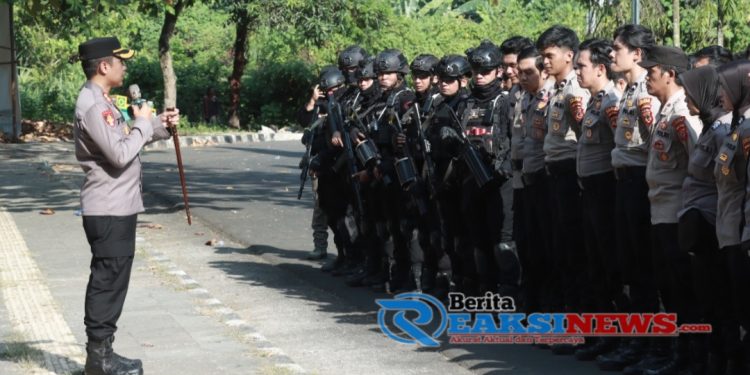 Simulasi Pengamanan Tahapan Pemilu 2024 Sukabumi, Kesiapan Polres Sukabumi Jaga Demokrasi