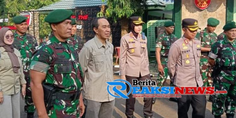 Kunjungan Kerja Pangdivif 1 Kostrad di Yonarmed 13, Sekda Sampaikan Apresiasi Pemkab Sukabumi
