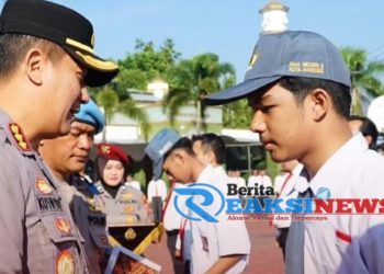 Kepedulian Sosial Pelajar SMA Di Bandung Diapresiasi Kapolresta Bandung