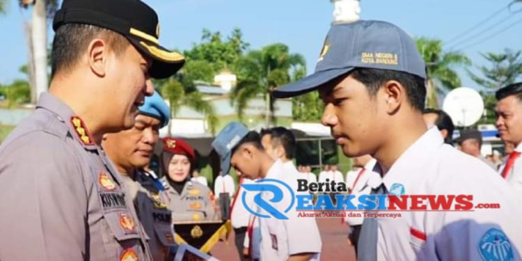 Kepedulian Sosial Pelajar SMA Di Bandung Diapresiasi Kapolresta Bandung