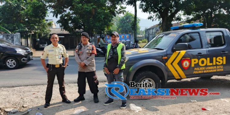 Sambangi Petugas Satpam, Sampaikan Himbauan Kamtibmas