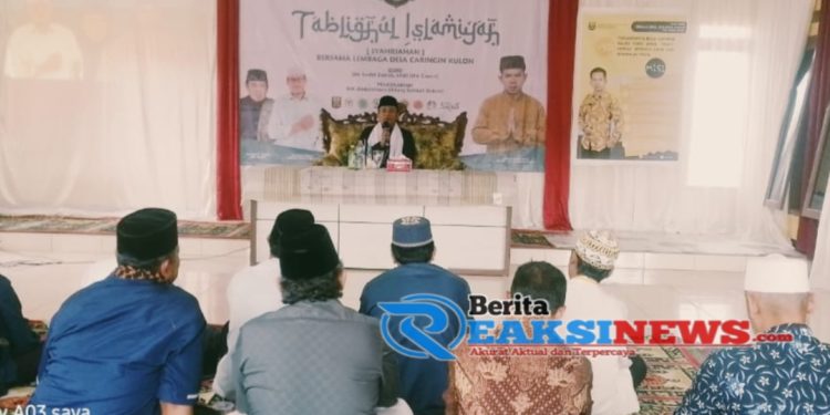 Pengajian Rutin Pemdes Carkul, Meningkatkan Kualitas Keimanan Dan Keharmonisan Atar Warga Masyarakat