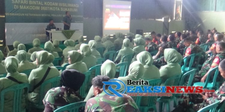 Safari Bintal Kodam III/ Siliwangi di Makodim 0607/ Kota Sukabumi