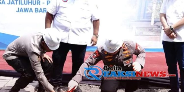 Kapolri Hadiri Peletakan Batu Pertama Pembangunan Gedung Pusdiklat SPSI di Kawasan Jatiluhur Kab Purwakarta