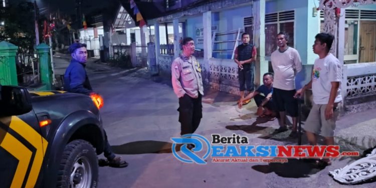 Antisipasi Gukamtibmas, Anggota Patroli Polsek Lembursitu Polres Sukabumi Kota Gencar Laksanakan Patroli Malam Hari