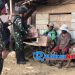 Kedatangannya Selalu Dinantikan, Satgas Yonif 310/KK Kunjungi Keluarga Asuh di Perbatasan
