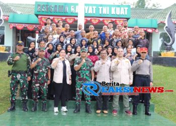 Dandim 0607/Kota Sukabumi Tanamkan Semangat Kebangsaan kepada Calon Paskibraka 2024