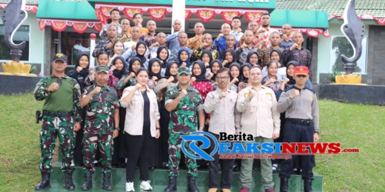 Dandim 0607/Kota Sukabumi Tanamkan Semangat Kebangsaan kepada Calon Paskibraka 2024