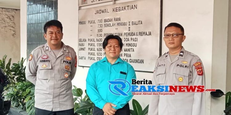 Polisi Rutin Ciptakan Keamanan, Pam Gereja Setiap Hari Minggu