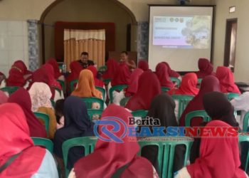 Satgas TMMD Ke – 121 Kodim 0622/Kab. Sukabumi Gelar Wasbang dan Bela Negara