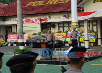 Arahan Dr. Samian di Apel Perdana Selaku Kapolres Sukabumi, Apa Saja Kebijakan nya