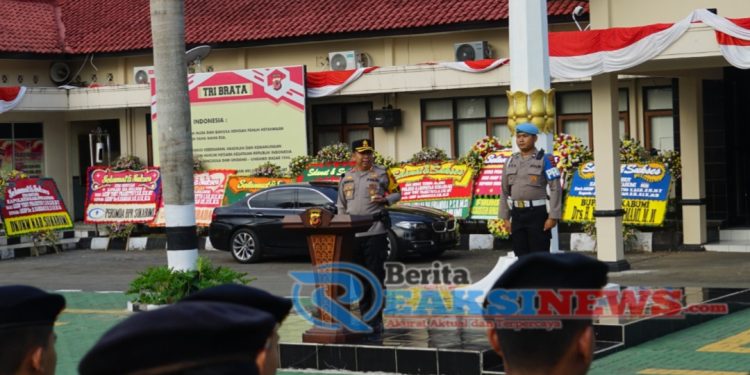 Arahan Dr. Samian di Apel Perdana Selaku Kapolres Sukabumi, Apa Saja Kebijakan nya