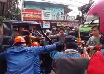 Tragedi Kecelakaan Mobil Box dan Truk Adu Banteng, Dikabarkan Pengemudi Mobil Box Meninggal, Ini Penjelasannya