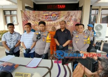 Kurang Dari 24 jam, Polres Sukabumi Berhasil Bekuk 9 Pelaku Geng Motor