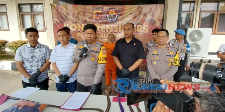 Kurang Dari 24 jam, Polres Sukabumi Berhasil Bekuk 9 Pelaku Geng Motor