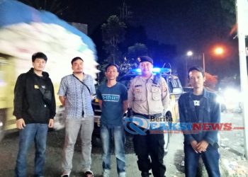 Antisipasi Gukamtibmas, anggota patroli Polsek Lembursitu Polres Sukabumi Kota Gencar Laksanakan Patroli Malam Hari