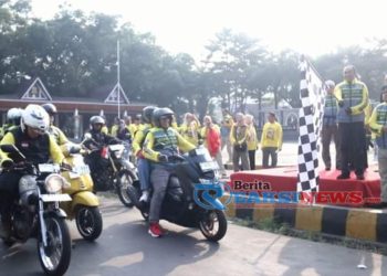Touring Ngabumi lll Memicu Adrenalin, Ini Alasan Bupati Kendarai Motor Tiger 2000