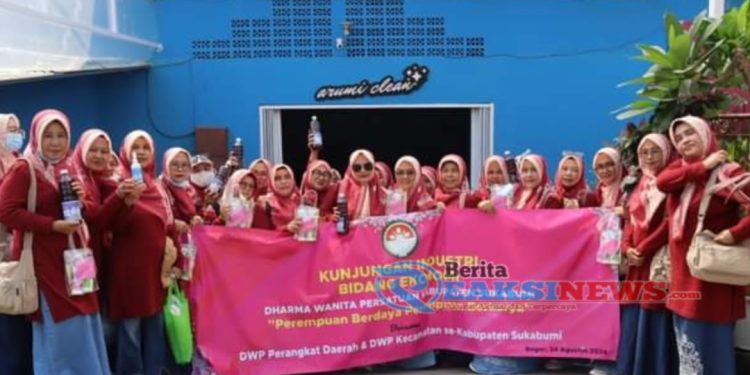 DWP Kabupaten Sukabumi Kunjungi PT Inti Arumi Indonesia : Mendorong Pemberdayaan Perempuan dan Wawasan Ekonomi
