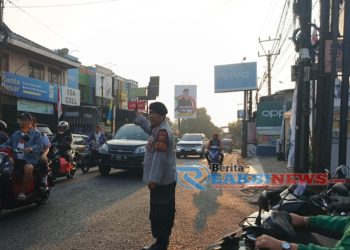 Pelayanan Prima Rutin Gatur Pagi Polsek Lembursitu