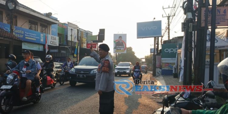 Pelayanan Prima Rutin Gatur Pagi Polsek Lembursitu