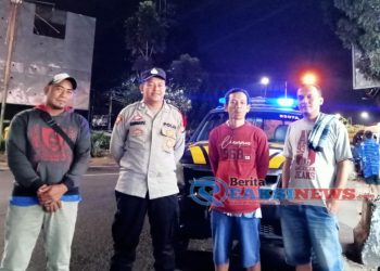Patroli Mobile Rutin Polsek Lembursitu Untuk Mengantisipasi Gangguan Kamtibmas di Wilayah Hukum Polsek Lembursitu