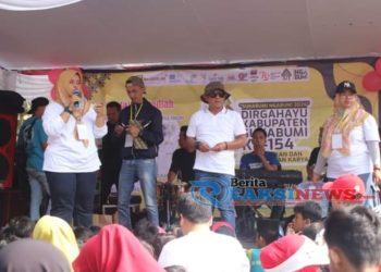 Kecamatan Sukaraja Gelar Event Jalan Santai Memperingati HUT RI dan HJKS