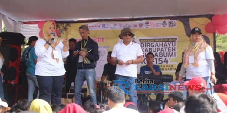 Kecamatan Sukaraja Gelar Event Jalan Santai Memperingati HUT RI dan HJKS