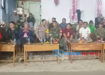 Sinergitas TNI POLRI Selalu Jaga Harkamtibmas