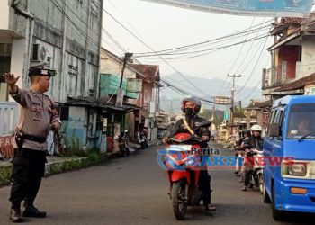 Pelayanan Prima Rutin Gatur Pagi Polsek Lembursitu