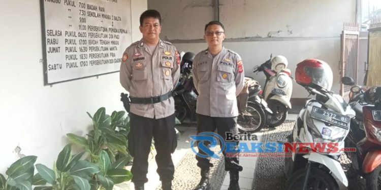 Polisi Rutin Ciptakan Keamanan, Pam Gereja Setiap Hari Minggu