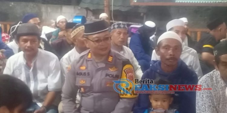 Kapolsek Lembursitu menghadiri Giat Peringatan Maulid Nabi Muhammad SAW di Ponpes Baiti Jannati