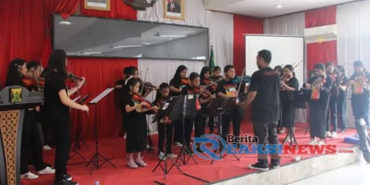 Sekda dan Sukabumi Violin Community Bahas Pagelaran Budaya Nusantara Pada HJKS ke 154