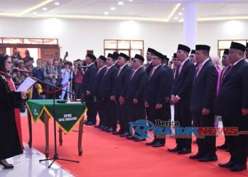 Pengucapan Sumpah Janji, Anggota DPRD Kota Sukabumi Masa Jabatan 2024-2029
