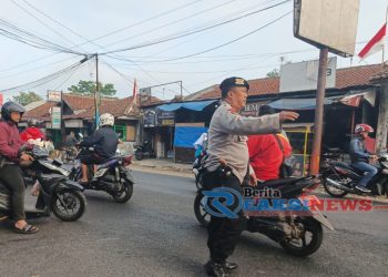 Pelayanan Prima Rutin Gatur Pagi Polsek Lembursitu
