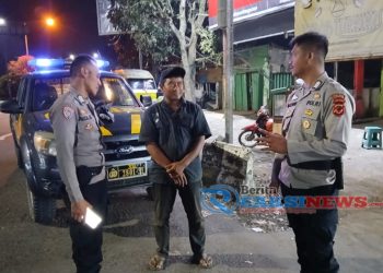 Polsek Lembursitu Intensifkan Patroli Malam, Jaga Kamtibmas Tetap Kondusif