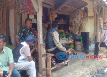 Demi Terciptanya Pilkada Aman Dan Damai, Babinsa Gencarkan Komsos