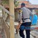 Bhabinkamtibmas Polsek Lembursitu Monitoring Pembangunan Gang Anggaran P2RW