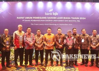 Sekda Ade Suryaman Hadiri Rups Luar Biasa PT. BANK BJB Tahun 2024