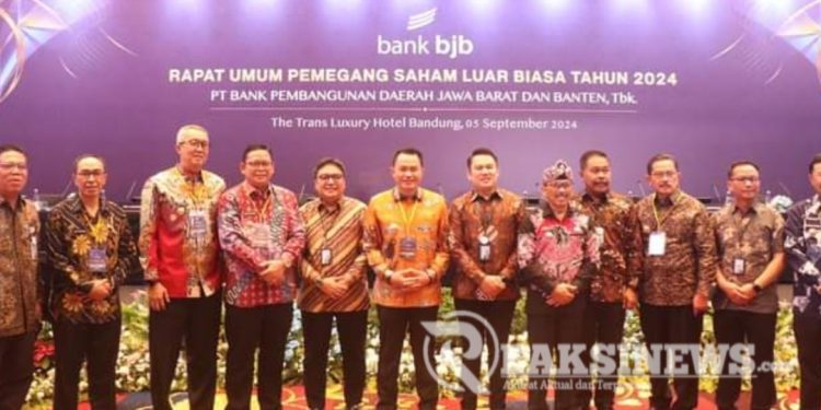 Sekda Ade Suryaman Hadiri Rups Luar Biasa PT. BANK BJB Tahun 2024