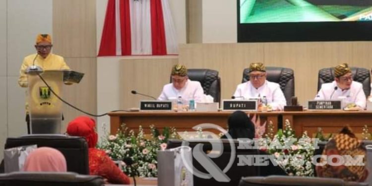 Rapat Paripurna DPRD, Agenda Milangkala Kabupaten Sukabumi ke 154 Tahun